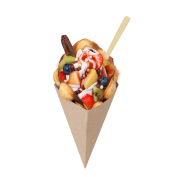 Bubble Waffel Frisches Obst,Soft Ice Corner,Angelo,Good Choice;5,9
