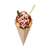 Bubble Waffel Erdbeere Cheesecake,Soft Ice Corner,Angelo,Good Choice;5,95