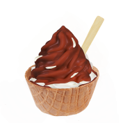 Premium Dip Melkchocolade,Soft Ice Corner,Angelo,Good Choice;Klein 3,50 - Groot 4,00